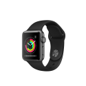 Apple Watch Series 3 38MM Grey con Correa Deportiva Negra Grado B