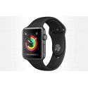Apple Watch Series 3 42MM Grey Correa Deportiva Negra Grado A