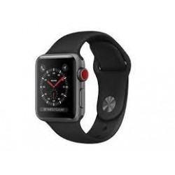 Apple Watch Serie 3 38MM GPS+CELLULAR Gris con correa deportiva negra Grado C