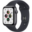 Apple Watch Series SE 44MM Grey Correa deportiva negra Grado C