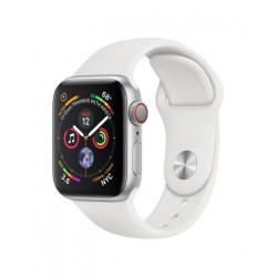 Apple Watch Series 4 40MM Silver Correa Deportiva Blanca Grade A