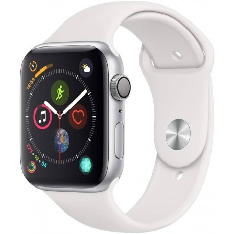 Apple Watch Series 4 44MM Silver Correa Deportiva Blanca Reacondicionado A